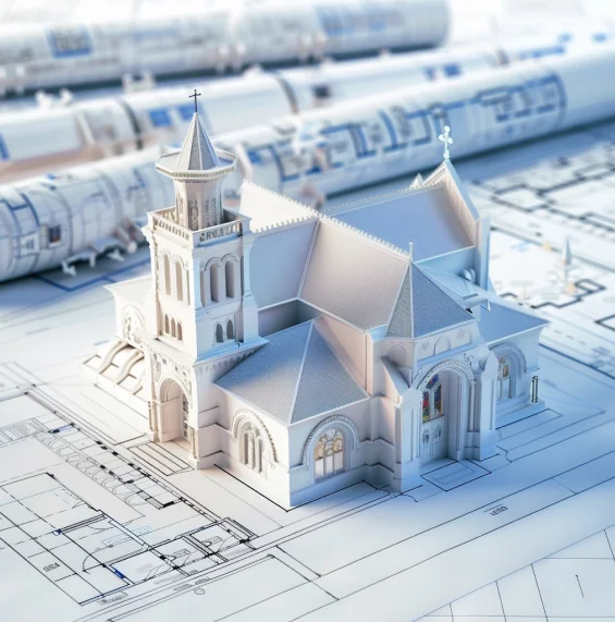 church cost estimating company