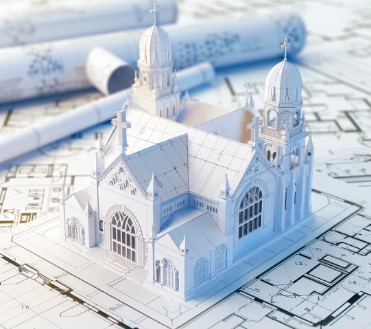 church cost estimation services