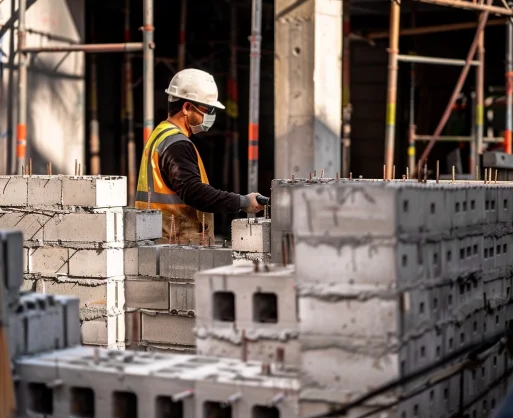 concrete block building cost estimation company