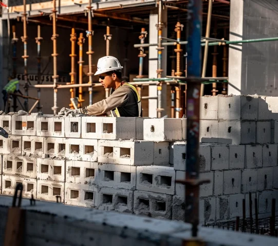 concrete block building estimating services