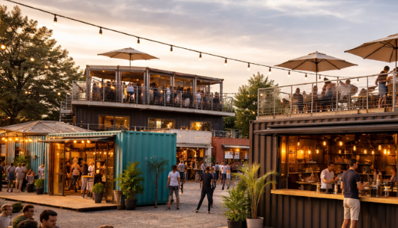 Use Shipping Containers at Events