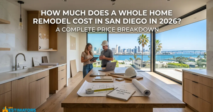 How Much Does a Whole Home Remodel Cost in San Diego in 2026