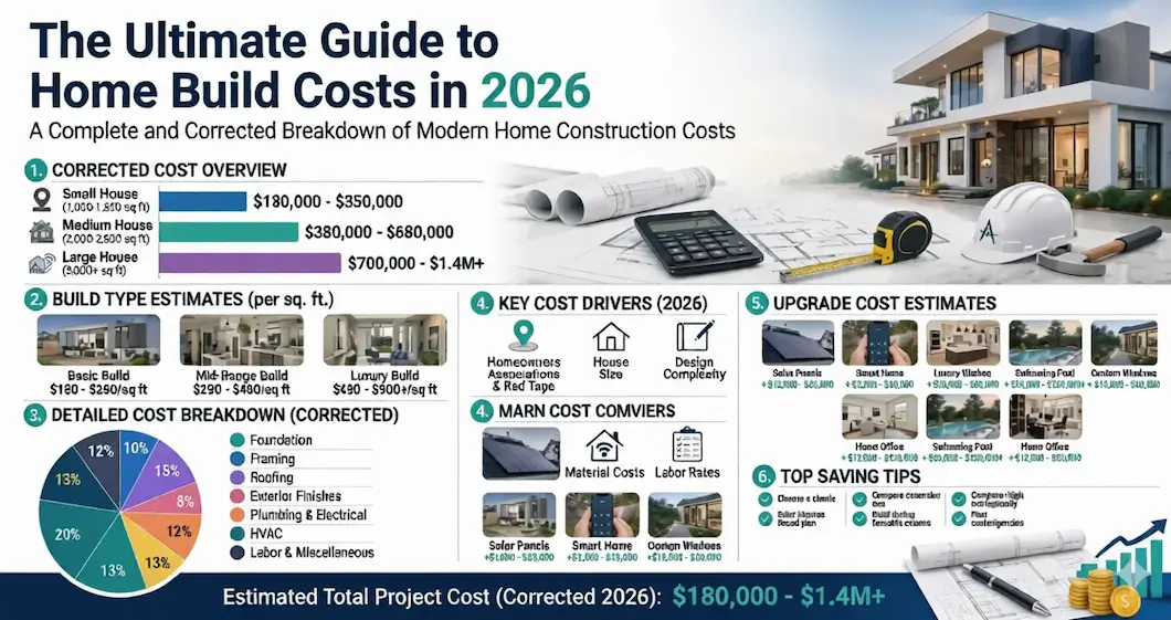 How Much Does It Cost to Build A House In 2026?
