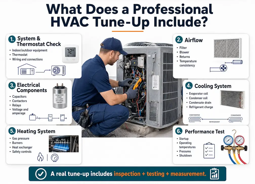 HVAC Tune-Up Checklist
