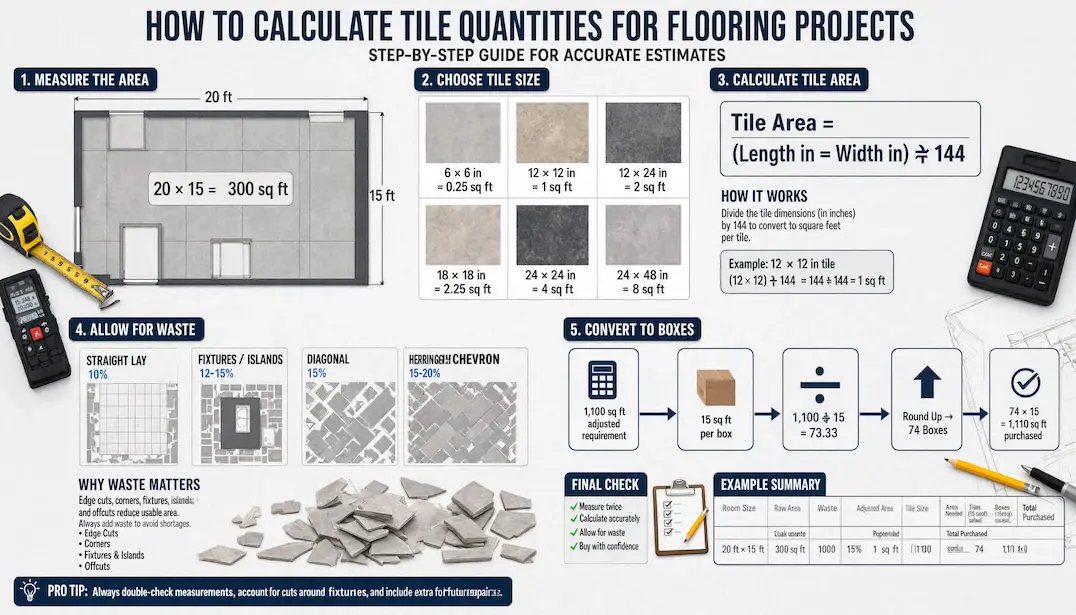 Tile Quantity _ Waste