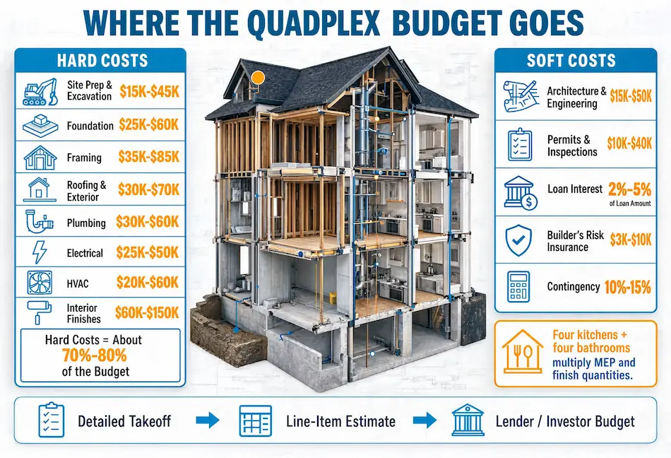 Where the Quadplex Budget Goes